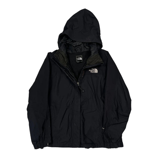 Vintage The North Face Waterproof Jacket - Large Black Polyester