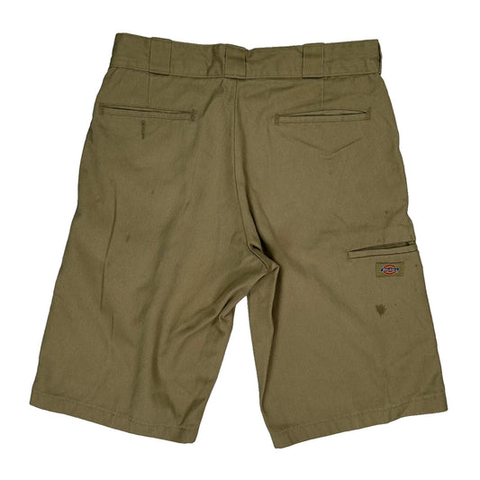 Dickies Shorts - 32W 12L Khaki Cotton