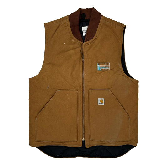 Carhartt Gilet - Medium Brown Cotton