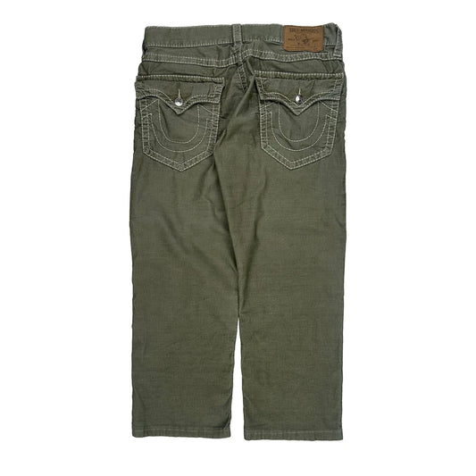 True Religion Jeans - 34W 27L Green Cotton