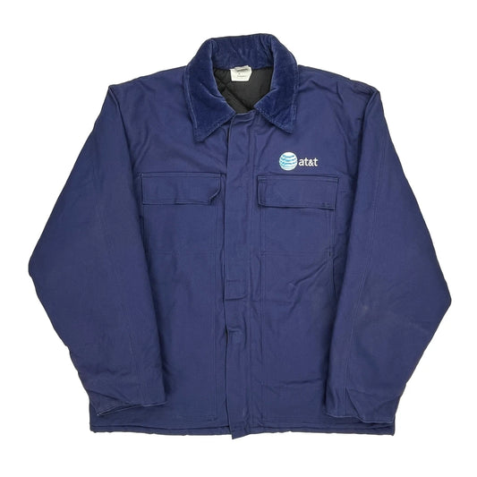 At&T Logo Vf Imagewear Jacket - XL Blue Polyester