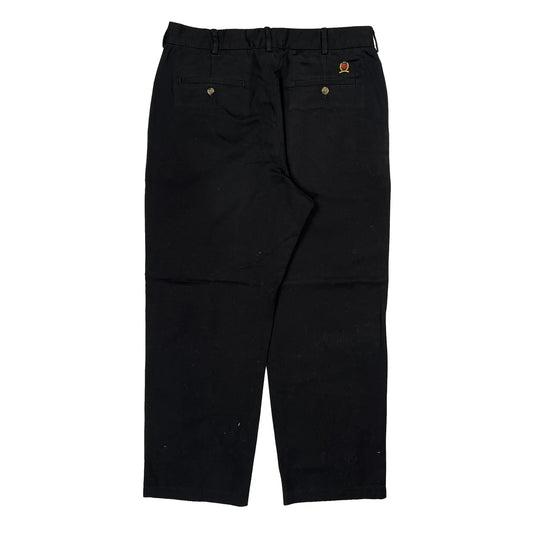 Tommy Hilfiger Trousers - 32″ Waist Black Cotton