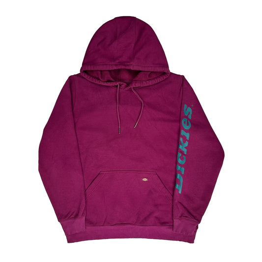 Dickies Hoodie - Large Purple Cotton Blend