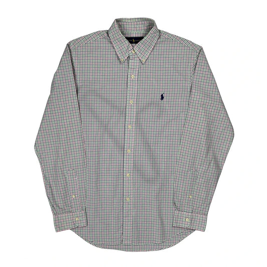 Ralph Lauren Checked Shirt - Medium Multicoloured Cotton