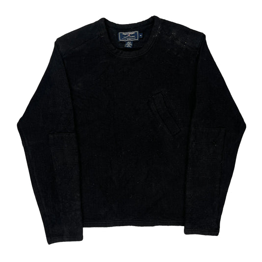 Polo Sport Sweatshirt - Medium Black Cotton