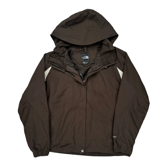 Vintage The North Face Windbreaker - Large Brown Polyester