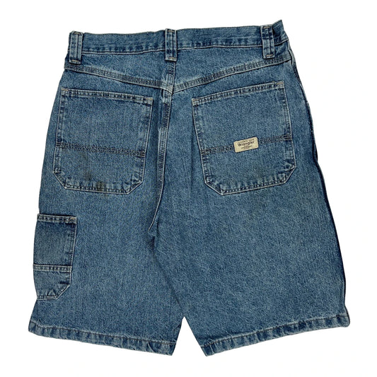 Wrangler Denim Shorts - 30W 9L Blue Denim