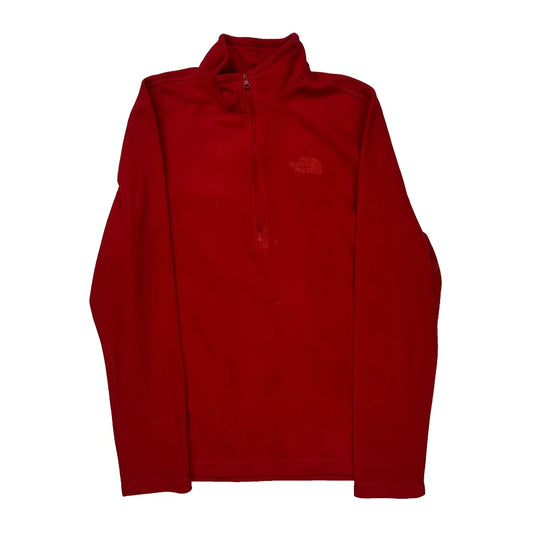 The North Face Fleece - Small Red Polyester