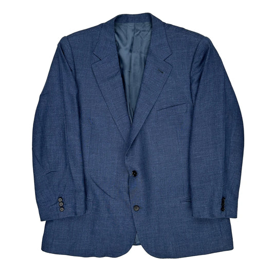 Burberry Blazer - 2XL Blue Wool Blend