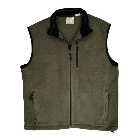 Timberland Gilet - Large Khaki Polyester