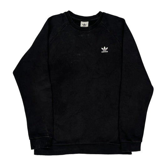 Adidas Sweatshirt - XL Black Cotton