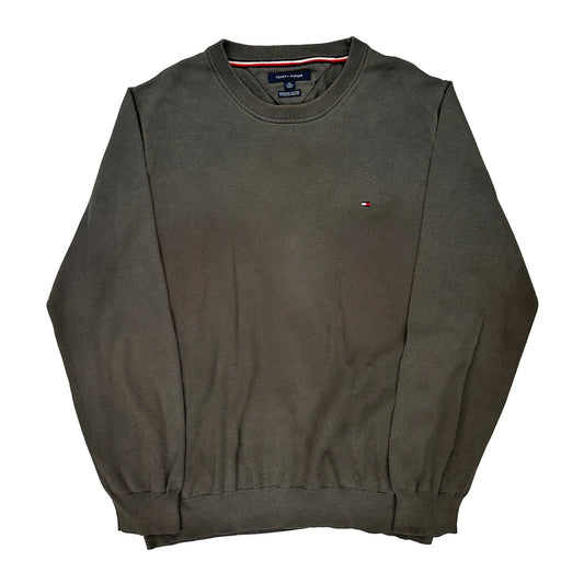 Tommy Hilfiger Jumper- XL Grey Cotton