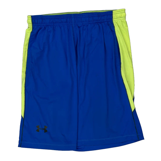 Under Armour Sport Shorts - Large Blue Polyester