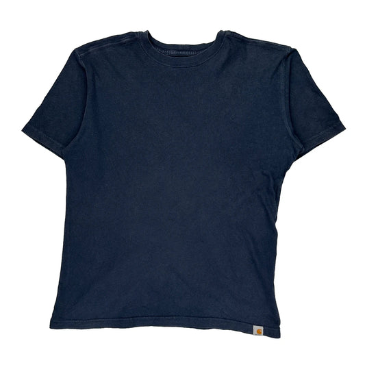 Carhartt T-Shirt - Medium Navy Cotton