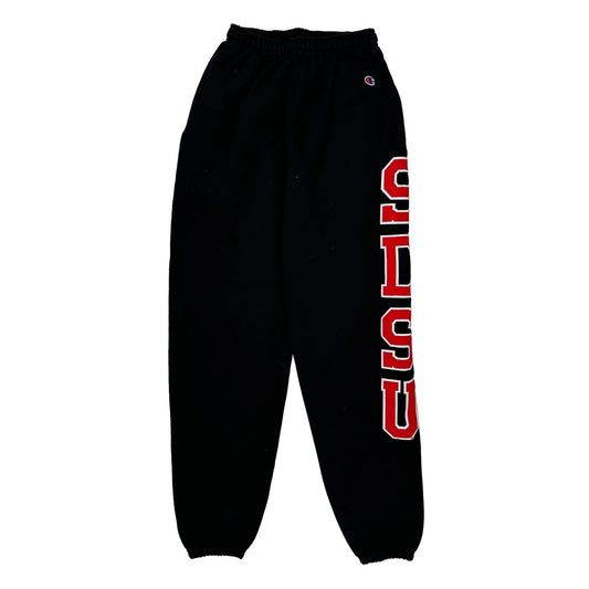 Sdsu Champion Spellout Joggers - Small Black Cotton