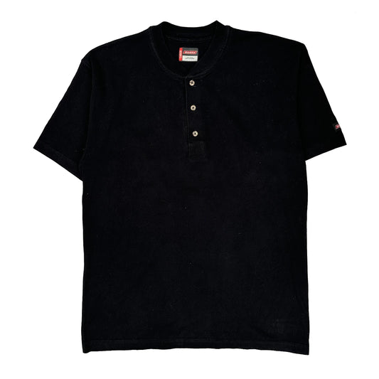 Dickies T-Shirt - Large Black Cotton
