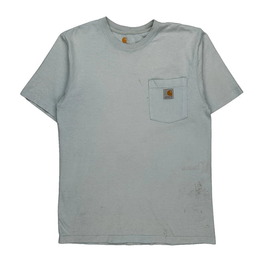 Carhartt T-Shirt - Small Light Wash Cotton