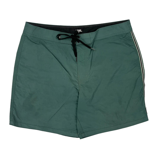 Vans Shorts - 34W 6L Green Polyester