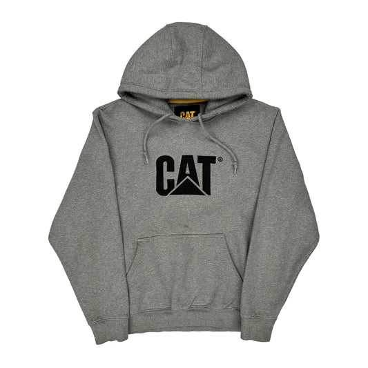 Cat Hoodie - Large Grey Cotton Blend