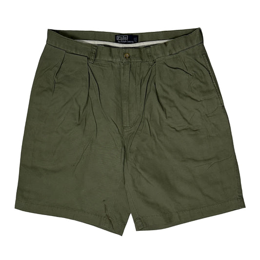 Polo By Ralph Lauren Chino Shorts - 34W 9L Khaki Cotton