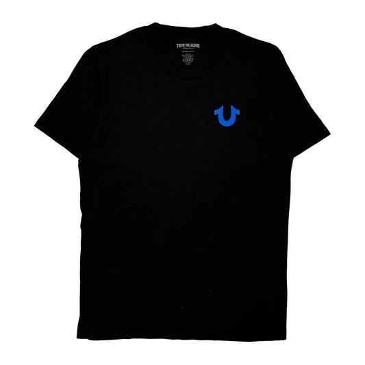Brand Jeans True Religion Graphic T-Shirt - XL Black Cotton