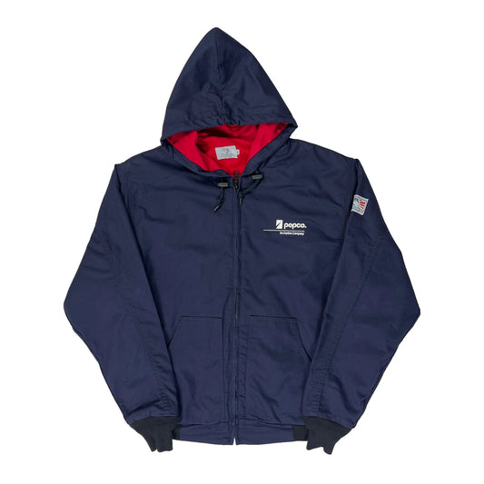 Vintage Tyndale Jacket - XL Navy Cotton