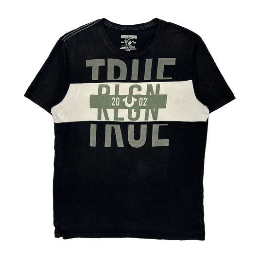 World Tour True Religion T-Shirt - XL Green Cotton