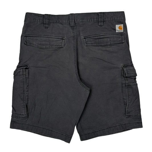 Carhartt Cargo Shorts - 33W 10L Grey Cotton