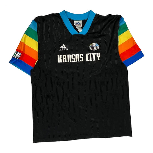 Kansas City Wizards Adidas Football Shirt - XL Multicoloured Polyester