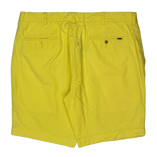 Polo By Ralph Lauren Chino Shorts - 38W 10L Yellow Cotton