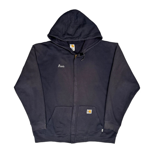 Carhartt Hoodie - 2XL Black Cotton Blend