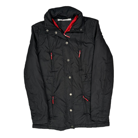 Tommy Hilfiger Jacket - Small Black Polyester