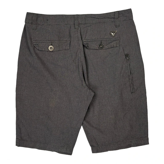 Guess Chino Shorts - 34W 10L Grey Cotton Blend