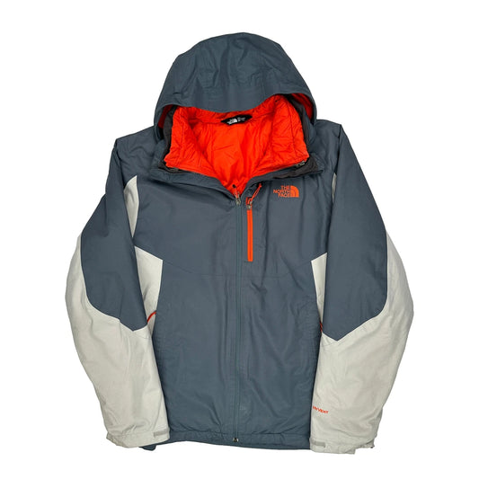 The North Face Ski Jacket - Large Gray Polyester