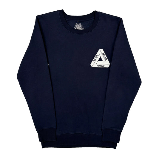 Triferg Logo Palace Sweatshirt - Large Navy Cotton
