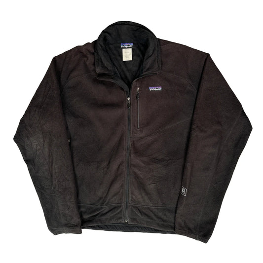 Patagonia Fleece Jacket - Large Black Polyester