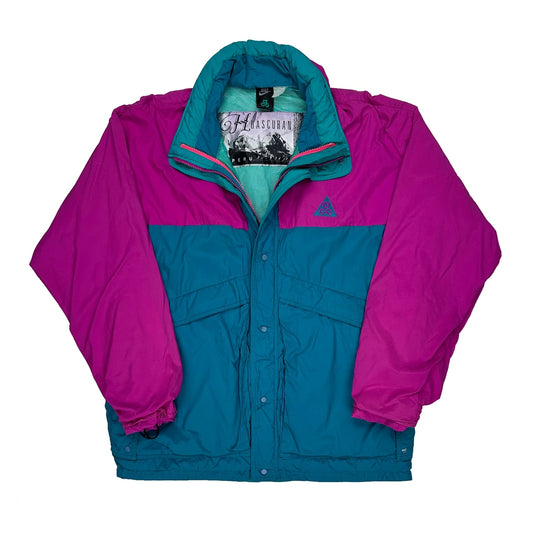 90S Huascuran Nike Acg Ski Jacket - Large Multicoloured Nylon