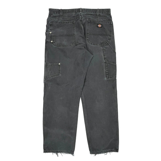 Relaxed Fit Dickies Carpenter Jeans - 34W 31L Grey Cotton