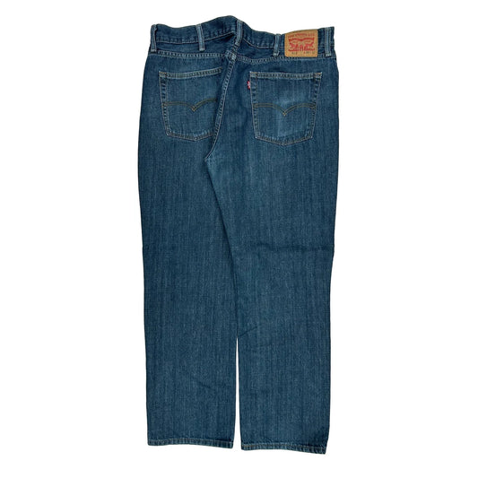 Levis Jeans - 36W 31L Blue Cotton