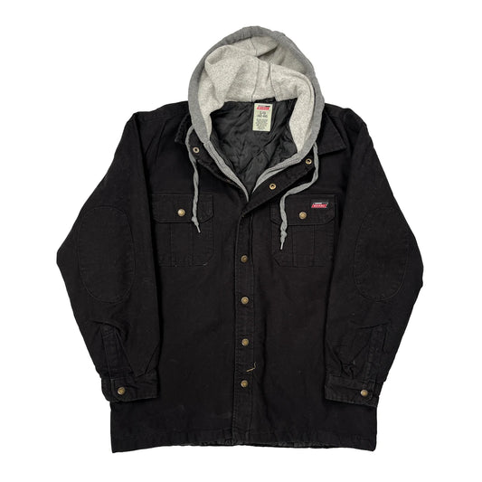 Dickies Shirt Jacket - Large Black Cotton