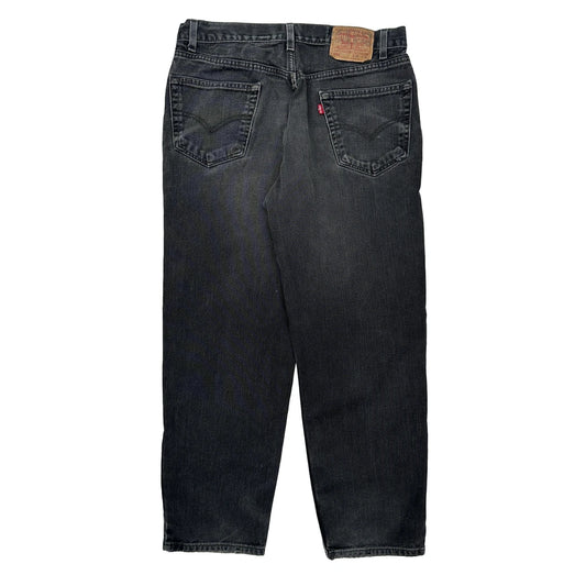 Levis Jeans - 36W 30L Black Cotton