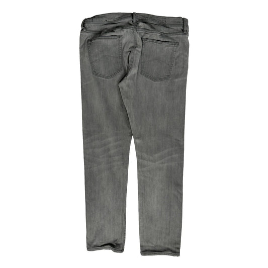 Armani Exchange Skinny Jeans - 34W 32L Grey Cotton Blend