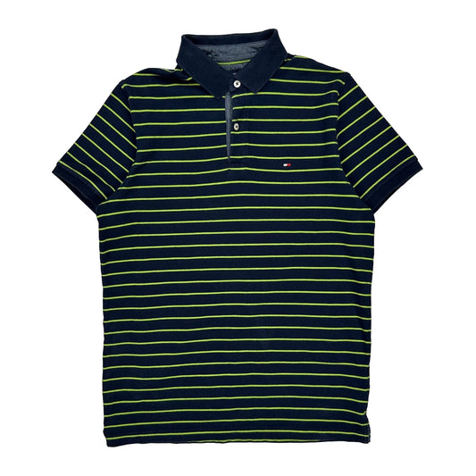 Tommy Hilfiger Slim Fit Polo Shirt - Medium Green Cotton