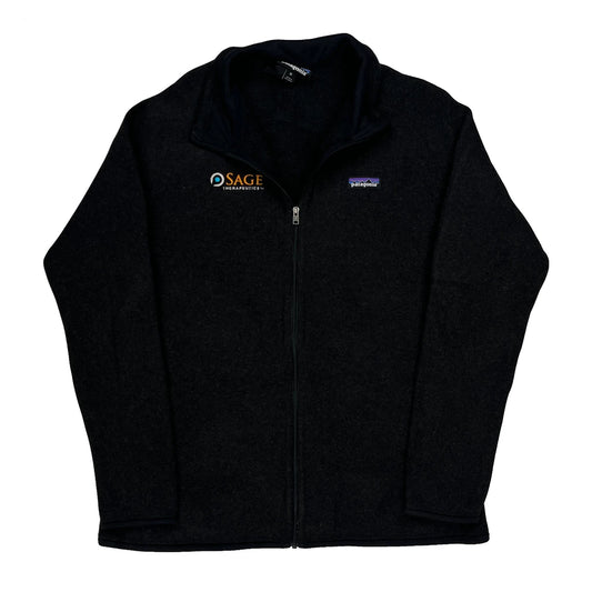 Patagonia Fleece Jacket - XL Black Polyester