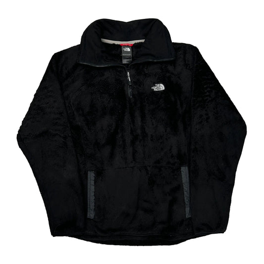The North Face 1/4 Zip - Medium Black Polyester
