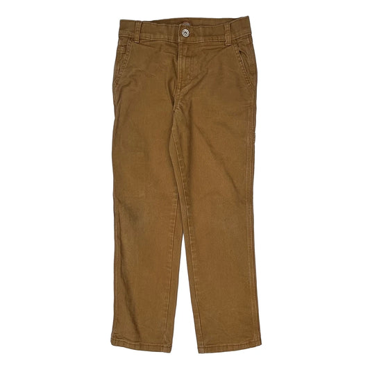 Age 8 Dickies Carpenter Trousers - Medium Brown Cotton