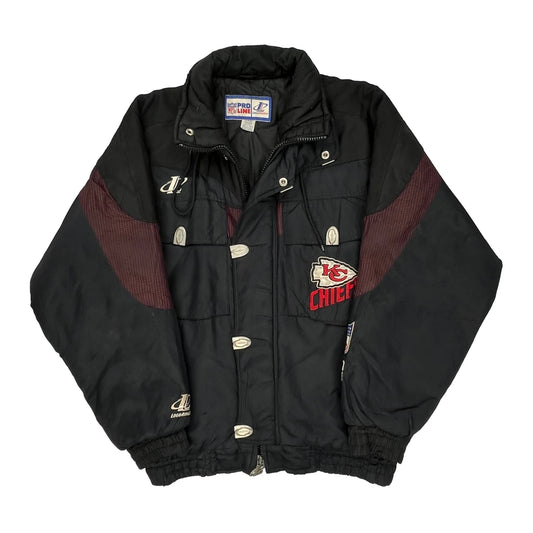 Kansas City Chiefs Logo Athletics Nfl Puffer - Medium Red Polyester