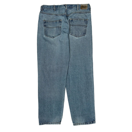 Blu Sport Jeans - 36W 29L Light Wash Cotton