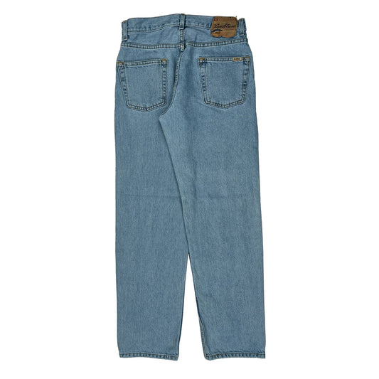 Levis Relaxed Fit Jeans - 30W 32L Light Wash Cotton