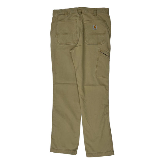 Carhartt Carpenter Trousers - 32W 32L Beige Cotton
